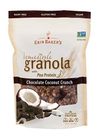 Erin Bakers 391732 12 oz Homestyle Granola Chocolate - Pack of 6 