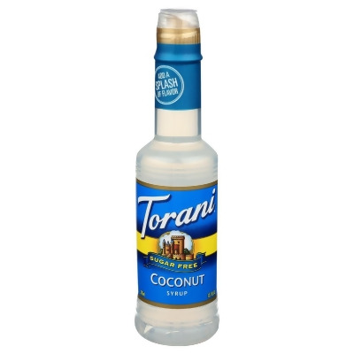 Torani KHRM00379618 12.7 fl oz Sugar Free Coconut Syrup 