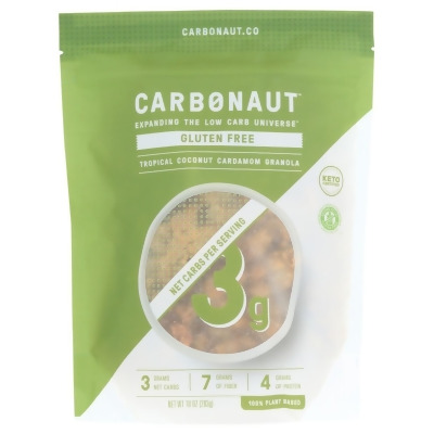 Carbonaut KHCH02207396 10 oz Tropical Coconut Cardamom Granola 
