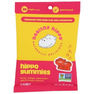 Healthy Hippo KHCH02209299 1.8 oz Hippo Gummies Candy 