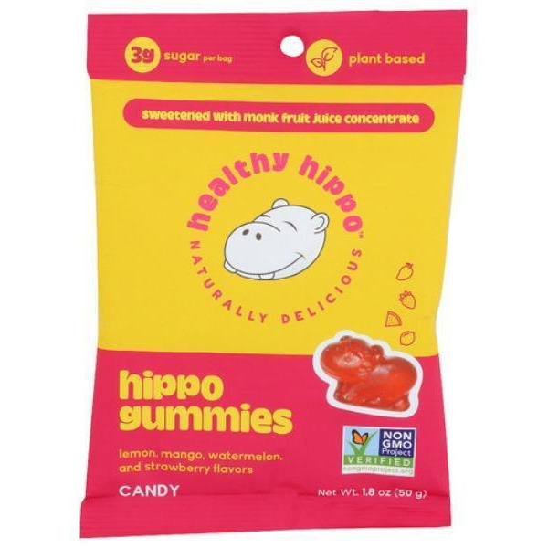 Healthy Hippo KHCH02209299 1.8 oz Hippo Gummies Candy