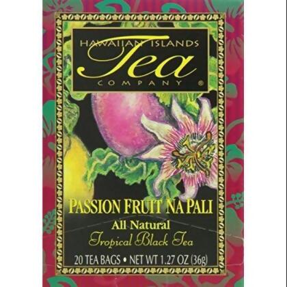 Hawaiian Island 325808 Competition Passion Fruit Tea - 20 per Pack - Pack of 6 