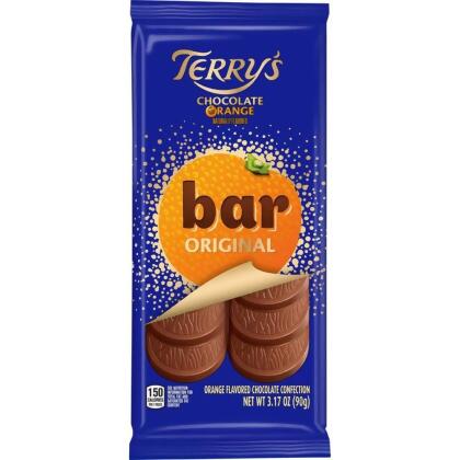 Terrys 2202754 3.17 oz Milk Chocolate Orange Bar - Pack of 10
