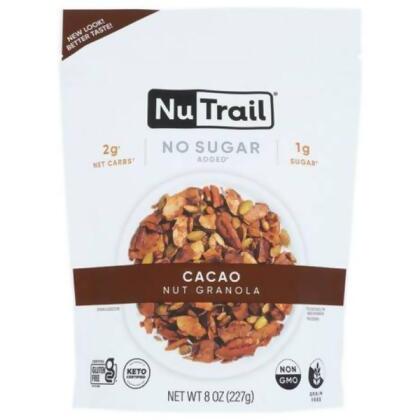 Nutrail KHRM02208809 8 oz Cacao Keto Granola 