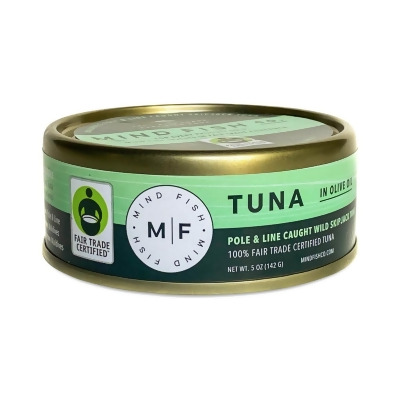 Mind Fish KHRM00407998 5 oz Skipjack Tuna in Olive Oil 