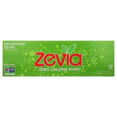 Zevia KHRM02203891 144 fl oz Zero Calorie Mountain Zevia Soda 