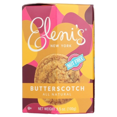 Elenis Cookies KHRM00406498 3.5 oz Butterscotch Cookies Box 