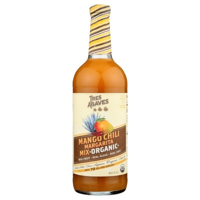 Tres Agaves KHRM00407751 33.8 fl oz Mango Chili Organic Margarita Mix 