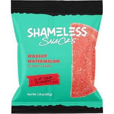Shameless Snacks KHCH02209085 1.8 oz Watermelon Gummy 