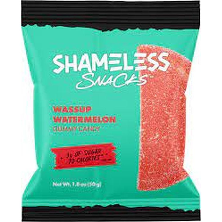 Shameless Snacks KHCH02209085 1.8 oz Watermelon Gummy