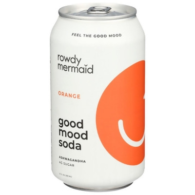 Good Mood Soda KHRM02207421 12 fl oz Orange Diet Soda 