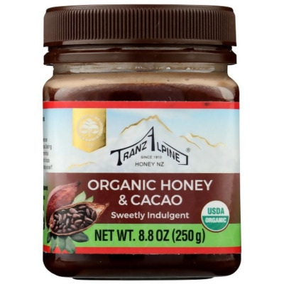 Tranzalpine KHRM00365999 8.8 oz Organic Honey - Cacao 