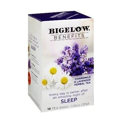 Bigelow 287571 1.06 oz Chmomle & Lavender Tea, 18 Bag - Pack of 6 