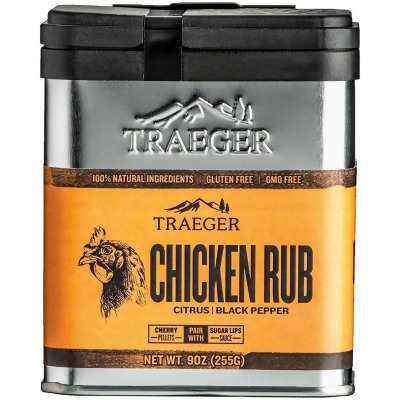 Traeger Pellet Grills 233129 Chicken Rub - Black Pepper, 9 oz. 
