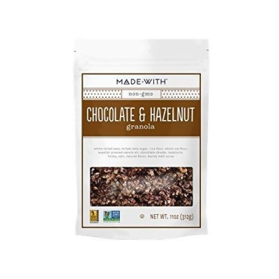 MadeWith 276875 11 oz Dark Chocolate Hazelnut Granola, Pack of 6 