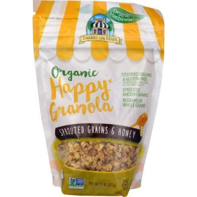 Bakery on Main 294398 11 oz Sprouted Gluten & Honey Granola, Pack of 6 