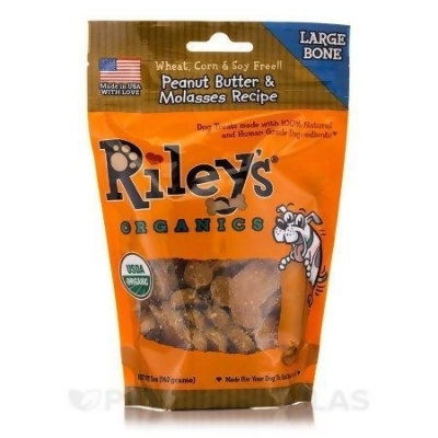 Rileys Organics 1808195 Peanut Butter & Molasses Treats, 5 oz 