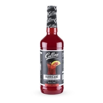 Collins H2 32 oz Hurricane Cocktail Mix, Red 