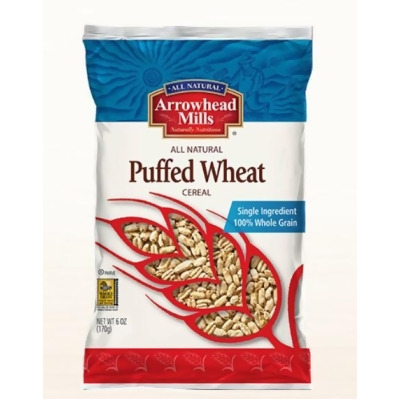Arrowhead Mills KHLV00079103 Puffed Wheat Cereal, 6 oz 