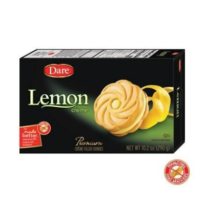 Dare Foods KHLV00294486 Lemon Creme Filled Cookies, 10.2 oz 