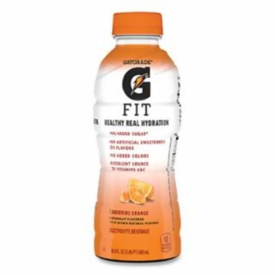Gatorade 308-05154 16.9 oz Fit Electrolyte Beverage, Tangerine Orange - 12 Count 