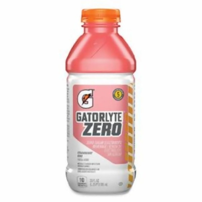 Gatorade 308-05285 20 oz Gatorlyte Zero Electrolyte Beverage, Strawberry Kiwi - 12 Count 