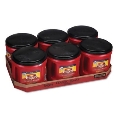 Folgers FOL20421CT 30.5 oz Canister Coffee - Classic Roast, Ground 