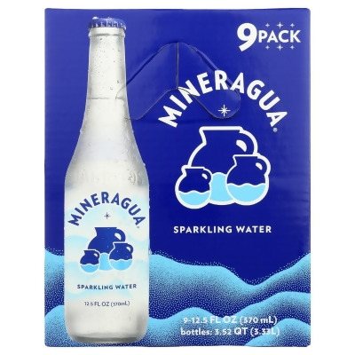 Mineragua KHCH00385327 112.5 oz Mineragua Sparkling Water, Pack of 9 