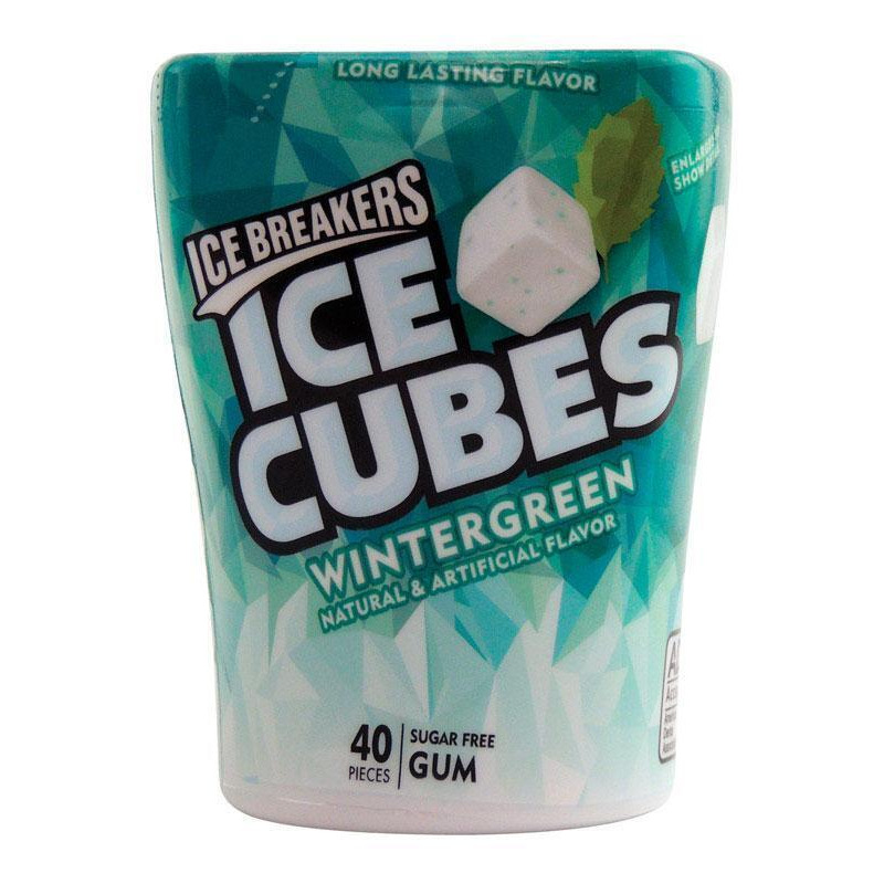 Ice Breakers 9792680 Wintergreen Chewing Gum, 40 per Case - Pack of 6