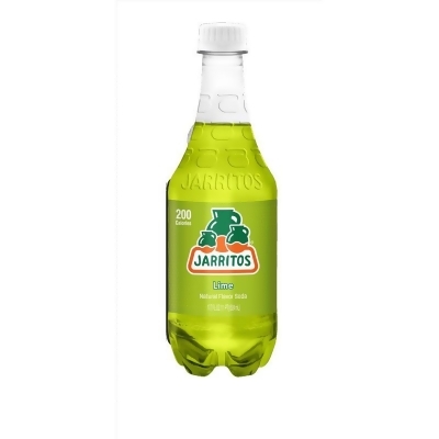 Jarritos 6064838 17.7 oz Lime Soda, Pack of 24 
