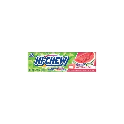Morinaga 9061378 1.76 oz HI-Chew Watermelon Candy, Pack of 15 