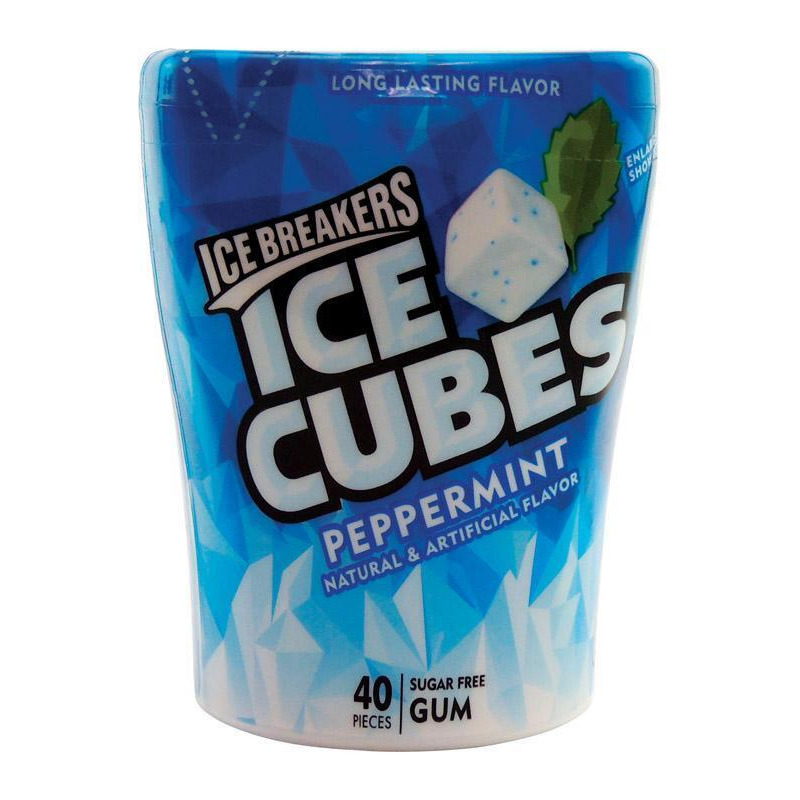 Ice Breakers 9792698 Peppermint Chewing Gum, 40 per Case - Pack of 6