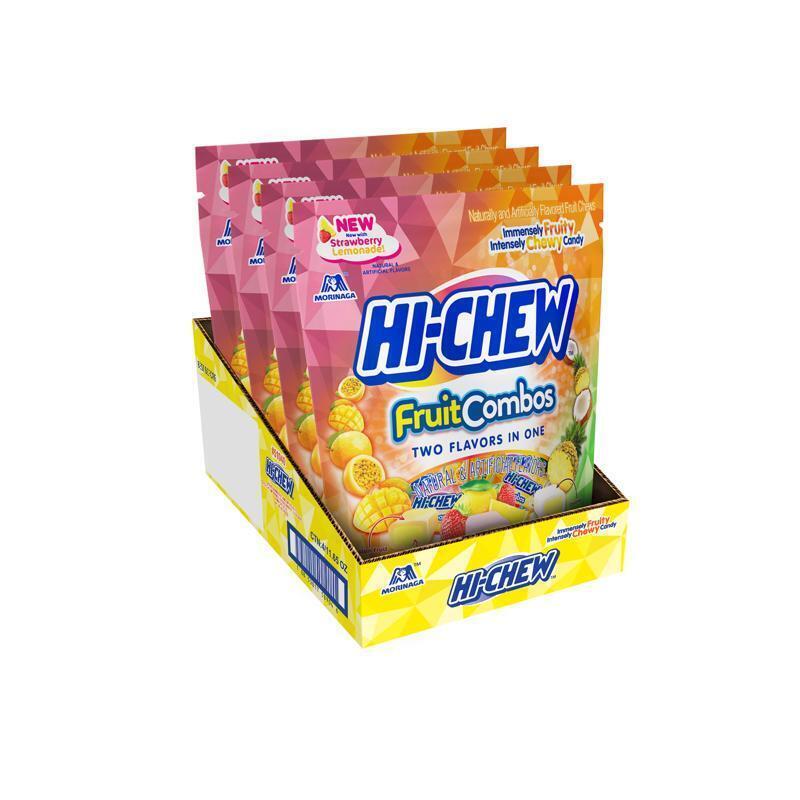 Hi-Chew 6010586 11.65 oz Morinaga Fruit Combo Mix Chewy Candy, Pack of 4