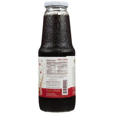 Smart Juice KHFM00293052 Organic Pomegranate 100 Percent Juice, 33.8 oz 