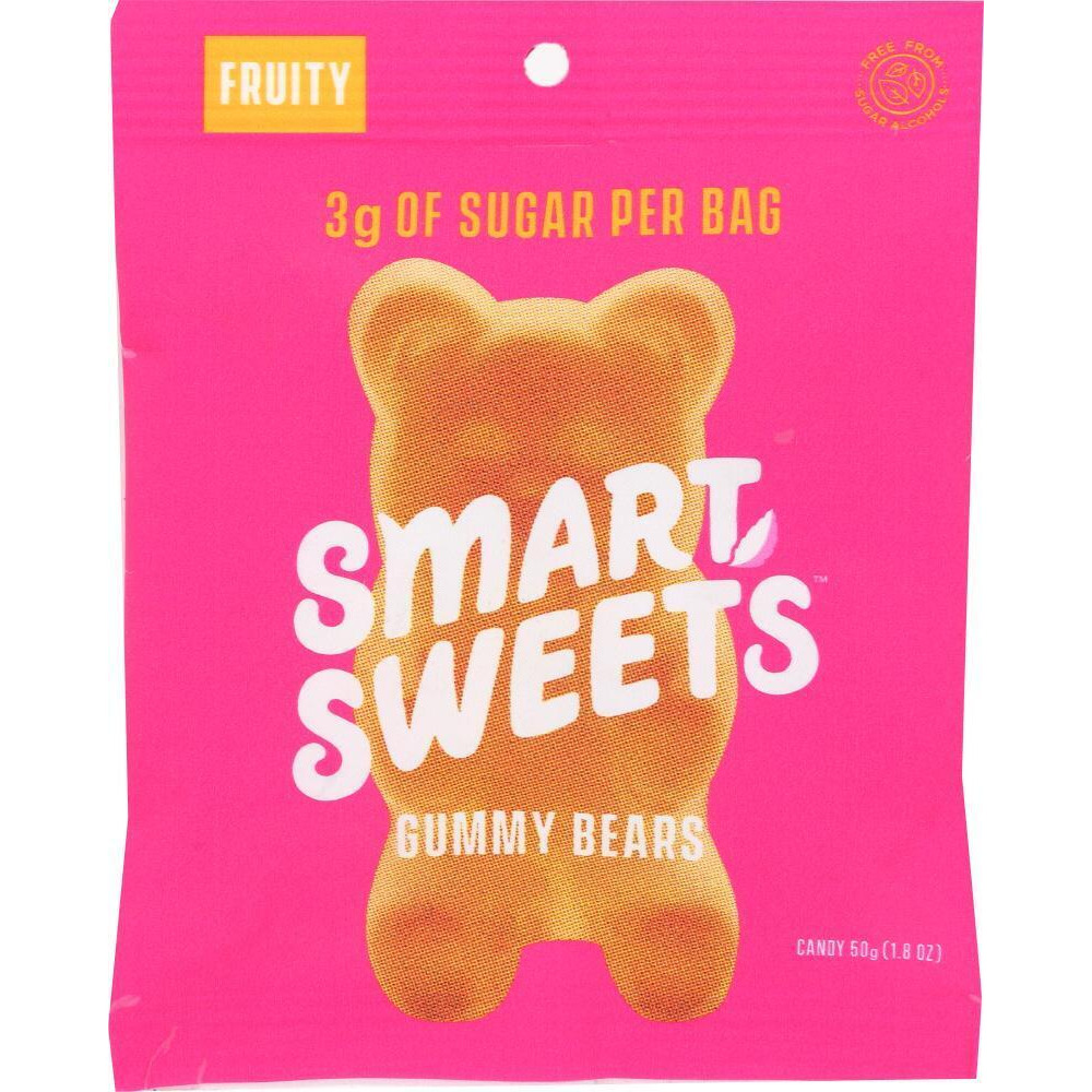 Smartsweets KHFM00327527 Candy Gummy Bear Fruity, 1.8 oz
