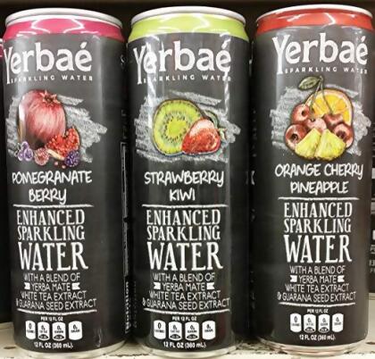 Yerbae 298130 Enhanced Pomegranate Sparkling Water, 12 fl. oz - Pack of 12