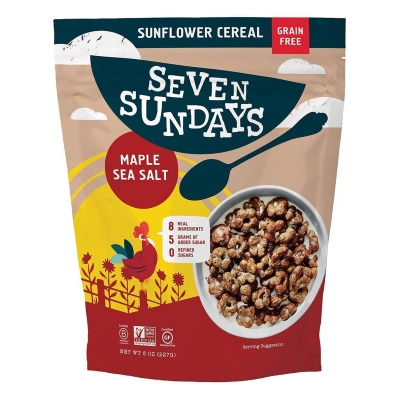 Seven Sundays 397751 8 oz Seven Sundays Gultenfree Sunflower Cereal, Maple Sea Salt - Case of 6 