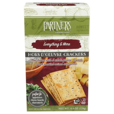 Partners KHRM00295901 4.4 oz Everything & More Hors D Oeuvre Crackers 