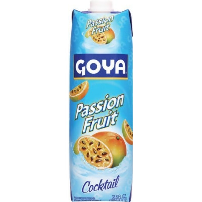 Goya KHRM00275018 33.8 oz Passion Fruit Cocktail 