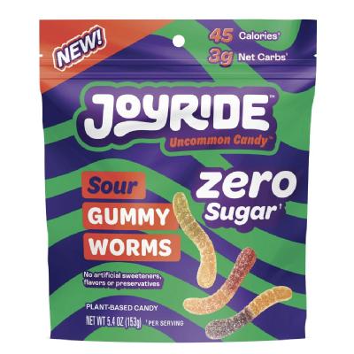 Joyride KHCH02208951 5.4 oz Sour Worms Zero Gummy 