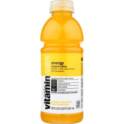 Vitamin Water KHLV00391743 20 fl oz Energy Tropical Citrus Water 