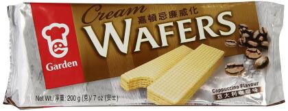 Garden KHRM02202666 7 oz Cream Cappuccino Wafers 