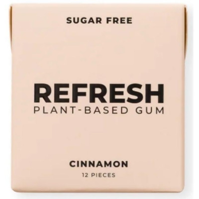 Refresh Gum KHRM02303995 Cinnamon Gum - 12 Piece 