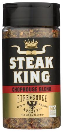 Fire & Smoke Society Steak King Chophouse Seasoning Blend - 8.5 oz