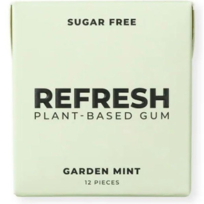 Refresh Gum KHRM02303993 Garden Mint Gum - 12 Piece 