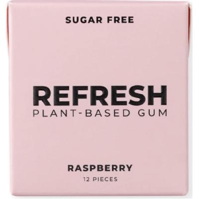 Refresh Gum KHRM02303994 Raspberry Gum - 12 Piece 