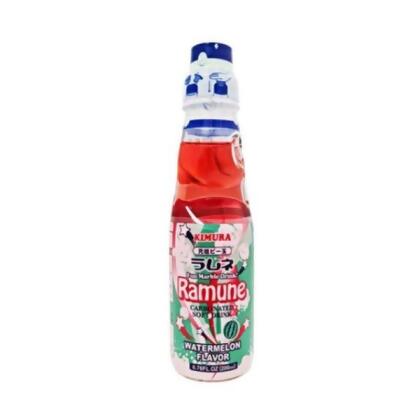 Kimura KHRM00353312 6.76 fl oz Watermelon Ramune Soda 
