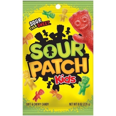 Sour Patch Kids 6065671 8 oz Assorted Chewy Candy - Pack of 12 