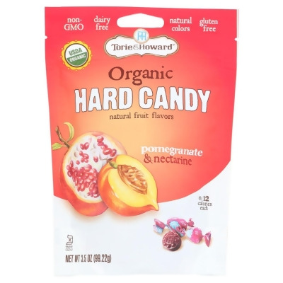 Torie & Howard KHCH02203269 3.5 oz Pomegranate & Nectarine Hard Candy 