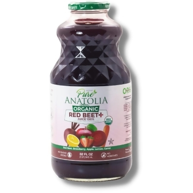 Pure Anatolia KHCH02209491 32 fl oz Organic Red Beet Plus Juice 